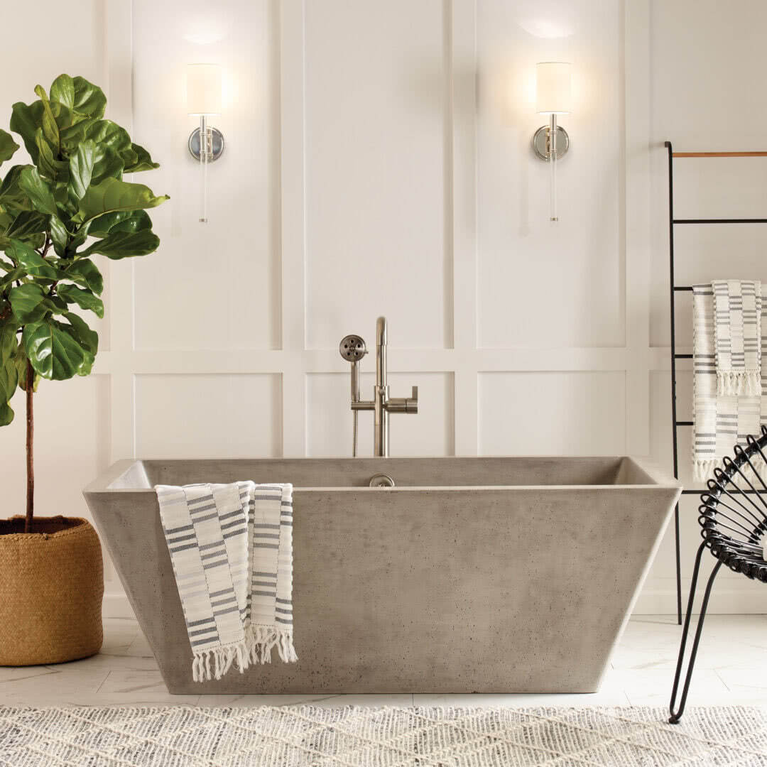 Native Trails Launches New EcoFriendly Concrete Freestanding Tub KB