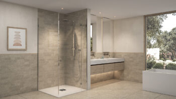 Americh ROC Solid Surface Shower Base Square