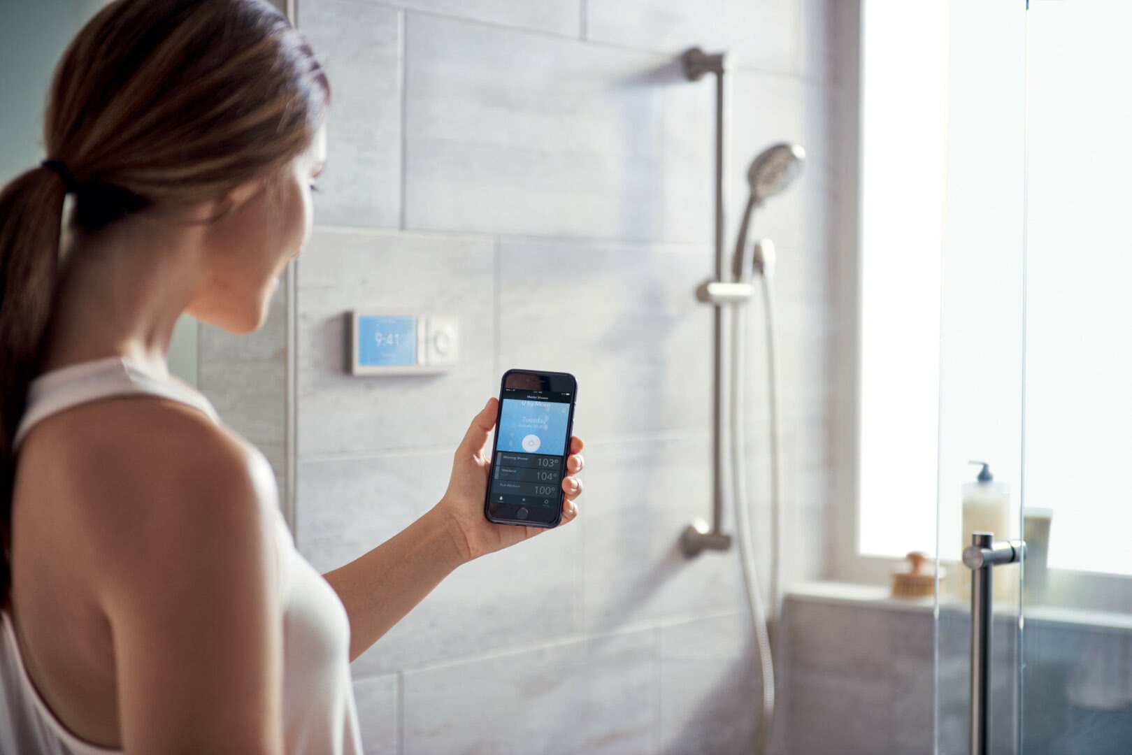 Control Your Shower with the Sound of Your Voice U by Moen™ Shower Now