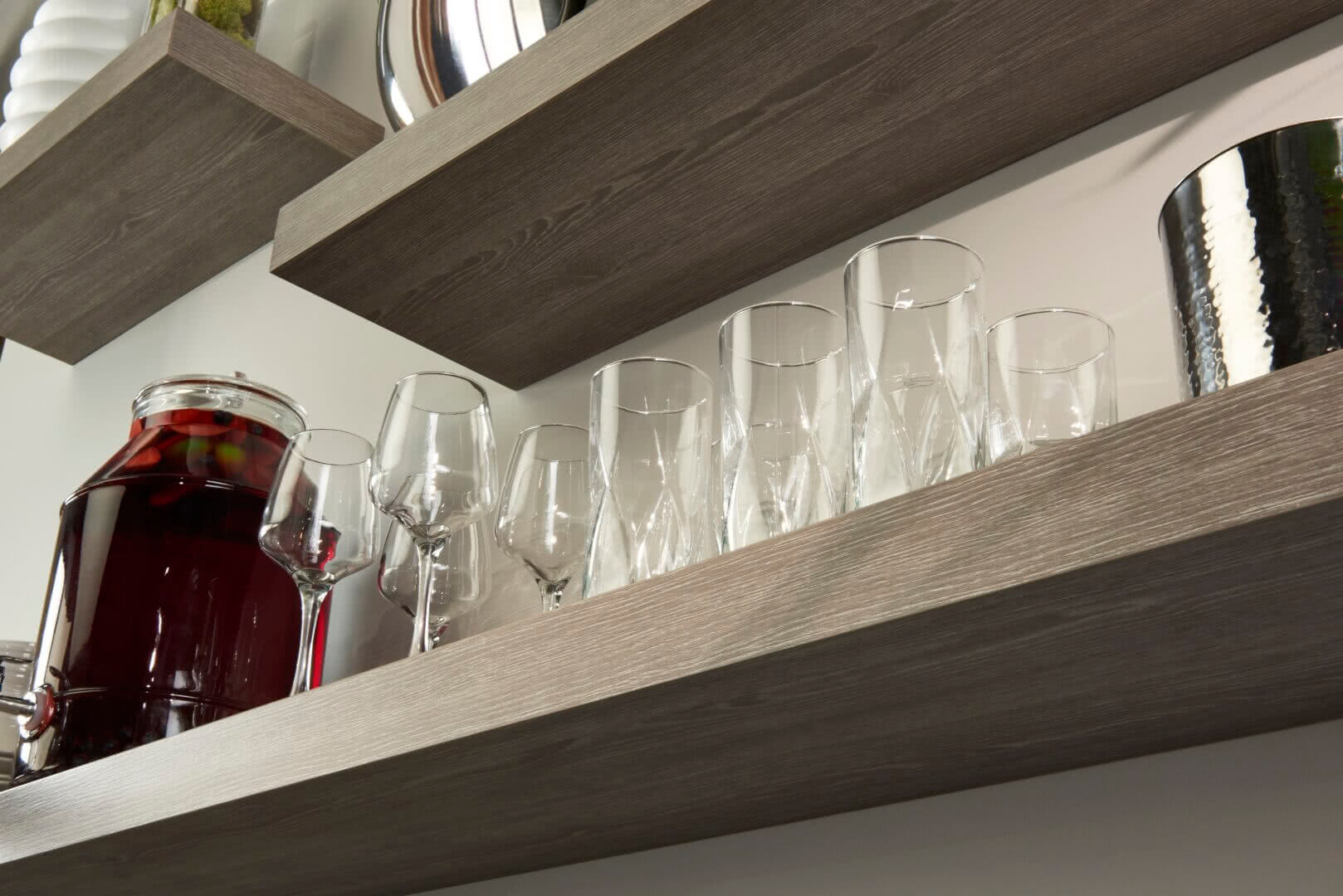 New REHAU Floating Shelves Provide Durable Open Storage KB resource