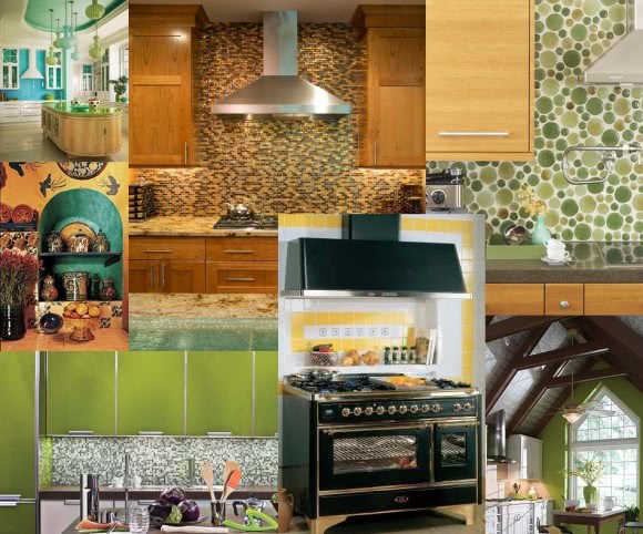 green kitchens